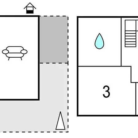 Σπίτι διακοπών 2 Bedroom Awesome In